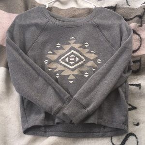 Cropped Hollister sweater